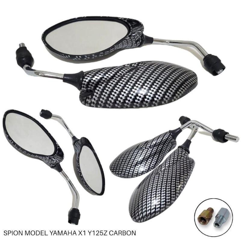 Spion Motor Model X1 Y125z Karbon Universal Yamaha & Honda Accesorries