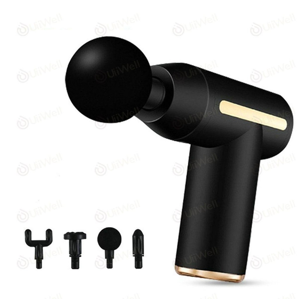 SHIIE [COD]Massage gun Alat Pijat Elektrik Layar Sentuh(32 level ) Badan Redakan Pegal Otot Badan Al