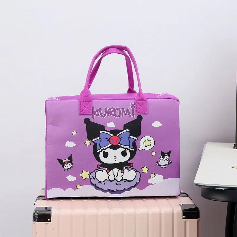 Tas Tenteng Dewasa Atau Anak-Anak Karakter Sanrio Resleting 40x30x20 Bisa Cod