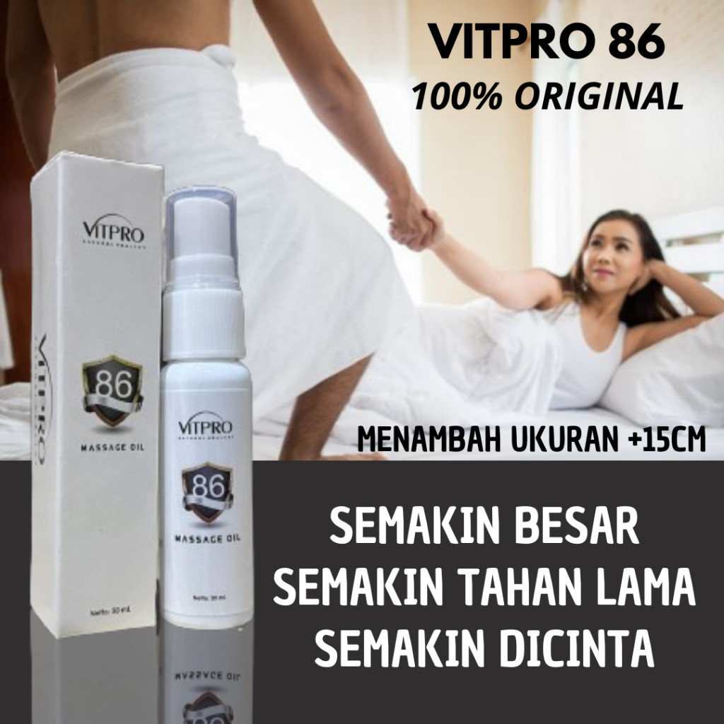 BEST PROMO VITPRO 86 ORIGINAL DAN AHN FORTEREX ORIGINAL 100% BPOM MINYAK PIJAT PERAWATAN TUBUH