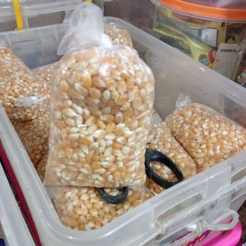 

jagung popcorn kemasan 1kg biji jagung popcorn 1000gram 1KG