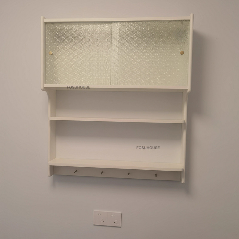 Designer Solid Wood Kitchen Cabinets Wall Mounted Storage Sideboard Luxury Kitchen Furniture Bedroom