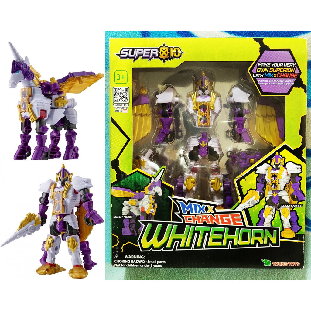 ROBOT SUPER 10 YOUNG TOYS Whitehorn Rektor Kongor Tyranus
