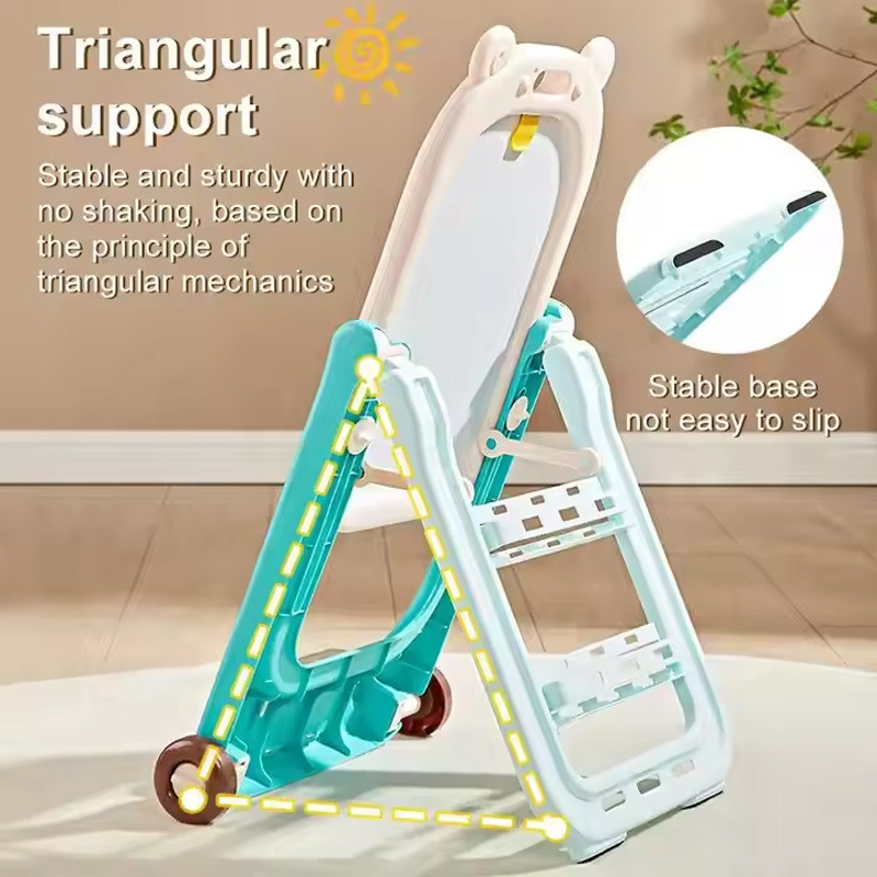 

Ndevansss - Mainan Edukasi Papan Tulis Anak 2 Sisi Magnetic Bear - Multi Fungsi Sni