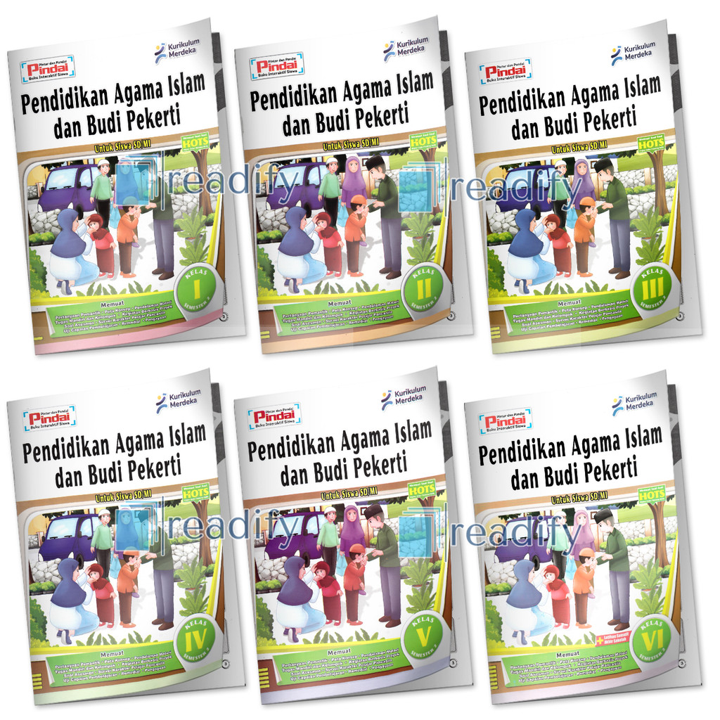 LKS Pindai Pendidikan Agama Islam Kelas 1 2 3 4 5 6 SD Semester 2 2024