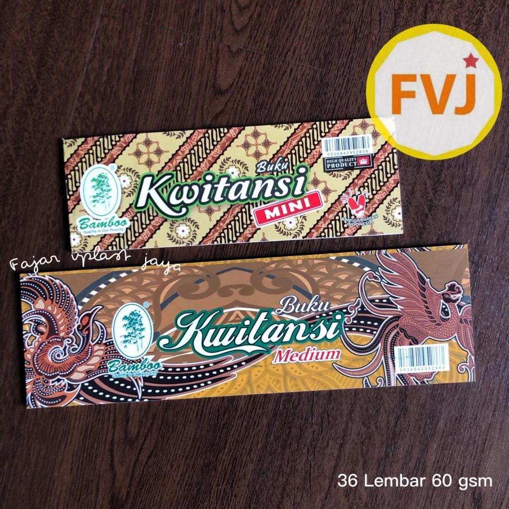 

Bamboo Kwitansi Mini dan medium sedang dan kecil [10 Pcs]