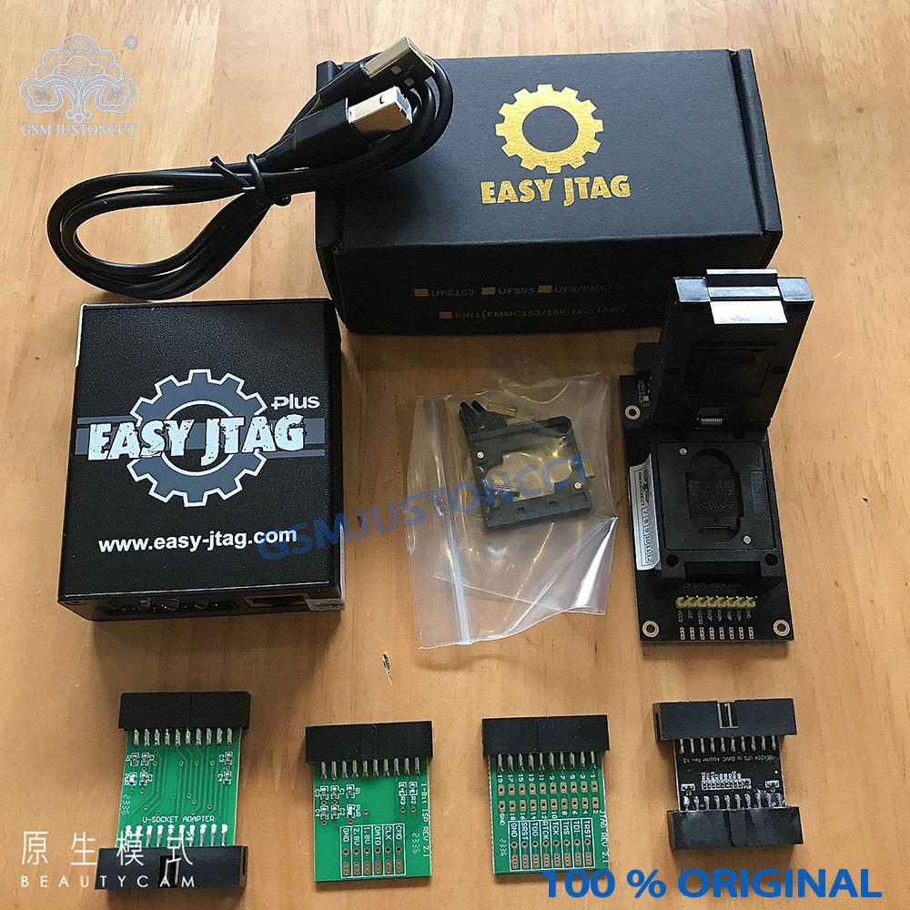 Latest Original Z3X Easy-JTAG Plus Box Full set +ufs 254 adapters