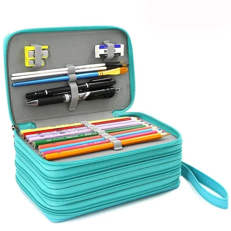 

Kawaii School Pencil Case 72 Holes Penal Pencil case for Girls Boys Pen Bag Large Cartridge Penalties Big Box Stationery Pouch