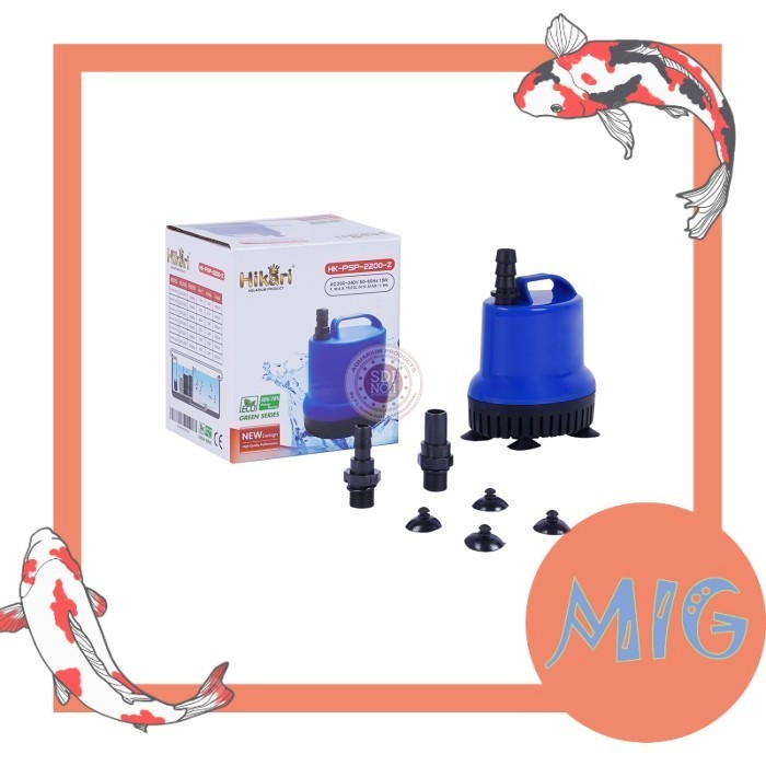 Pompa air celup aquarium kolam ikan HIKARI HK PSP 2200 Z HIKARI HK PSP 2300 Z HIKARI HK PSP 2400 Z H