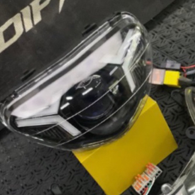 Biled Mio Sporty Lazy | Lampu Depan Mio Sporty Custom Biled