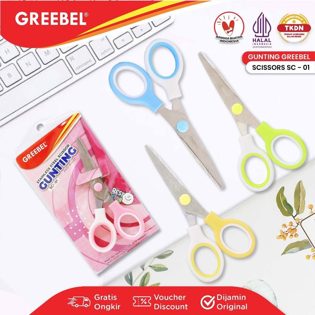 

Gunting Anak GREEBEL SC 01 (1 pcs)