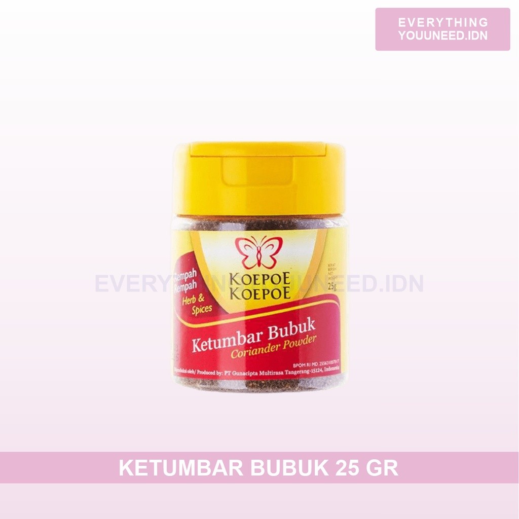 

Ketumbar Bubuk 25 Gr Koepoe Koepoe