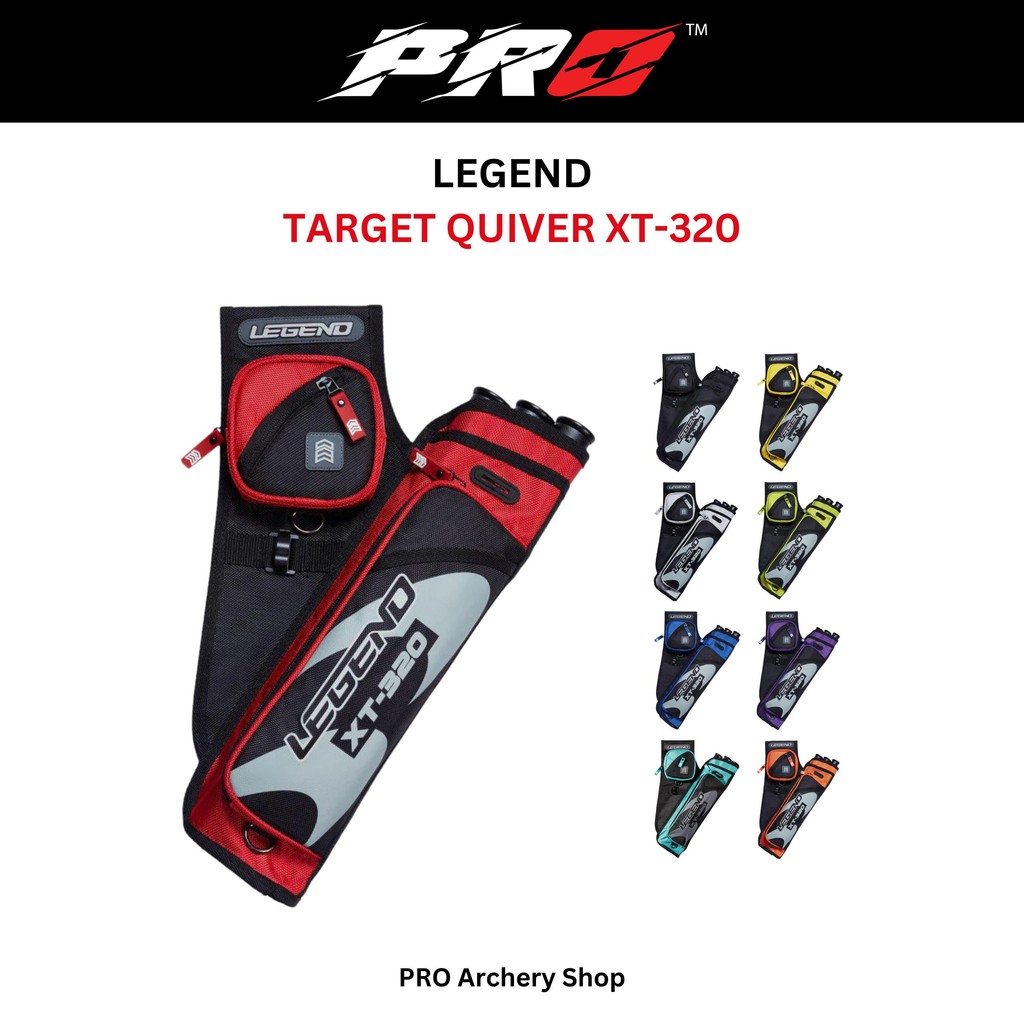 LEGEND TARGET QUIVER XT-320 / TAS ARROW XT 320 / HIP QUIVER / FRONT QUIVER LEGEND TEMPAT ANAK PANAH