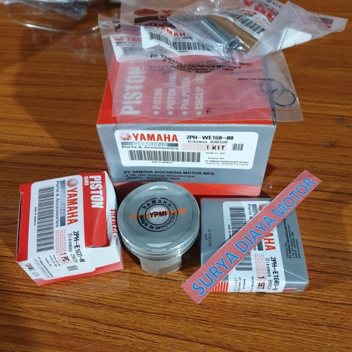 PISTON KIT PISTONKIT RING SEHER MIO M3 125 MIO SOUL GT 125 ASLI YAMAHA quality