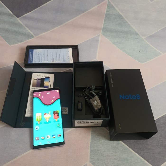 samsung note 8 second