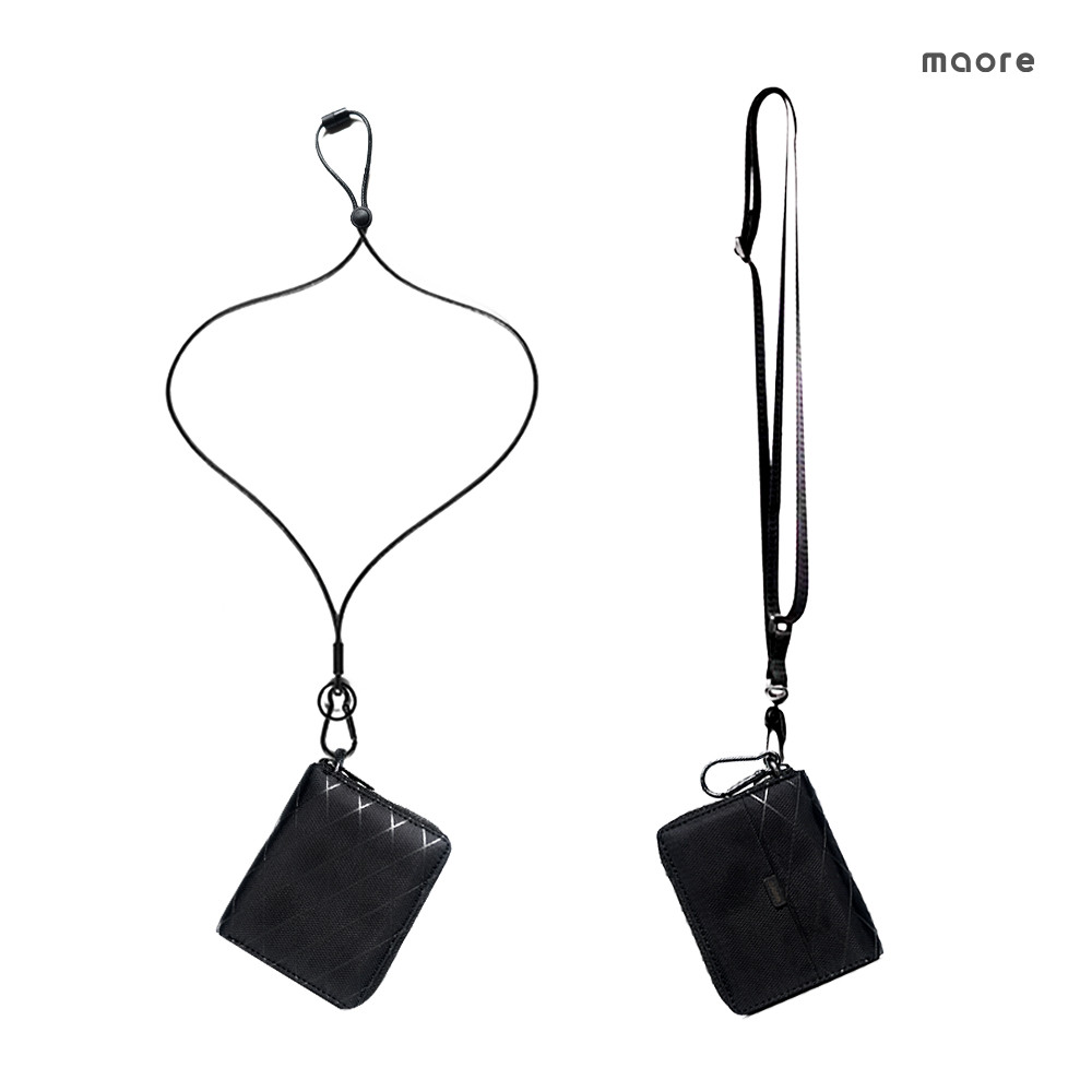 MAORE | PAVE Lanyard Dompet Gantung Leher Hanging Wallet | Dompet Pria terlaris