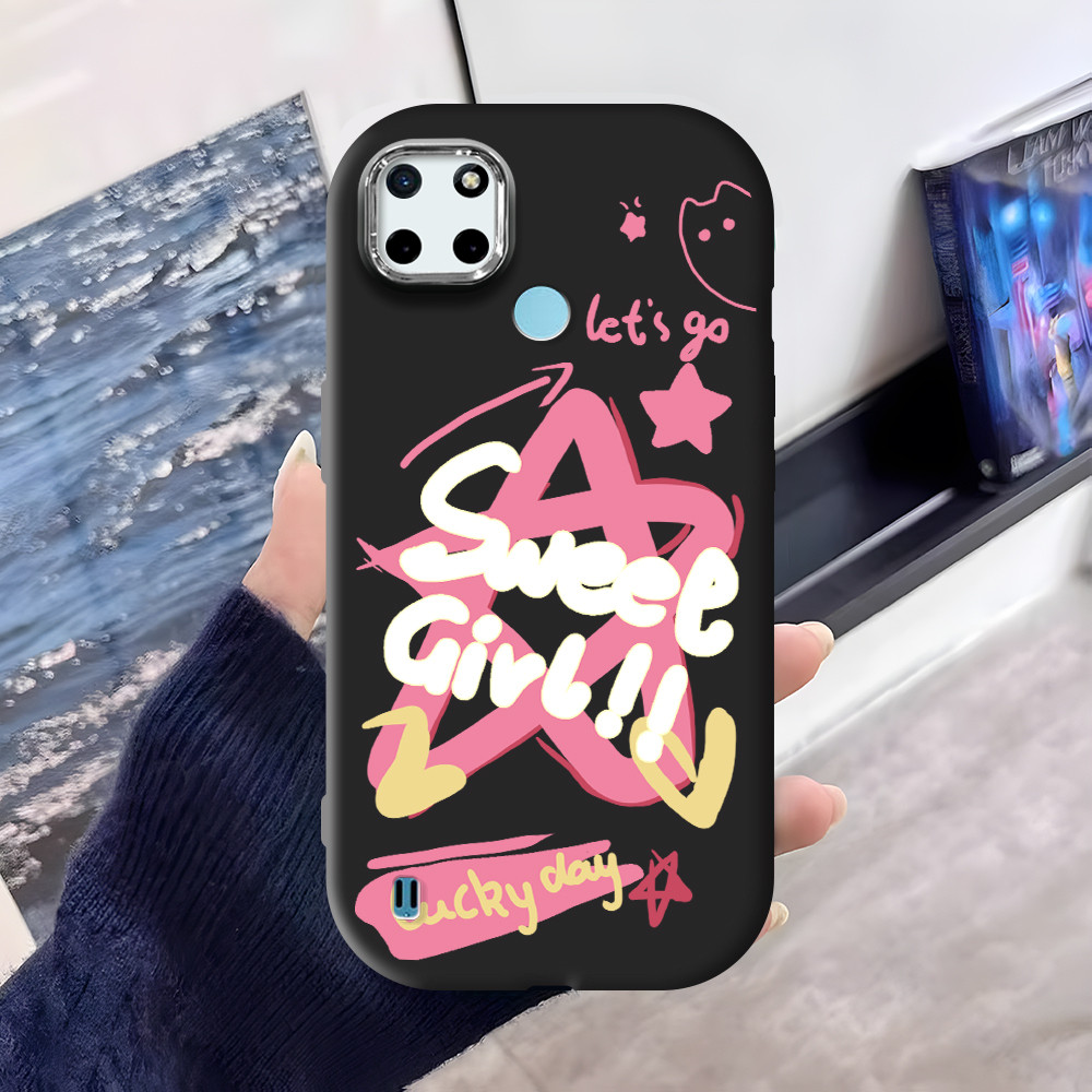 Realme C21Y C25Y Phone Case Softcase Casing Hp Kesing Soft Cassing Cute 5191