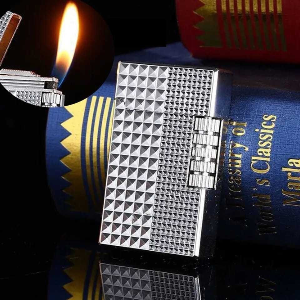 korek api Dupont block 8117 korek gas roda samping bisa di isi ulang Dupont. korek gas roda dupont