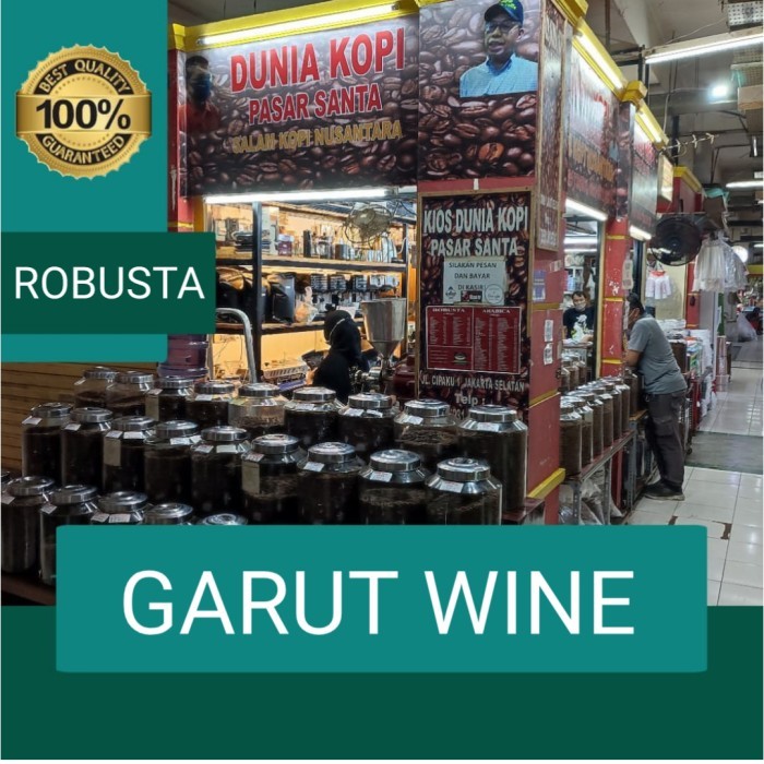 

Best[[New Arrival]] Kopi Robusta Garut Wine 250 gram - Biji