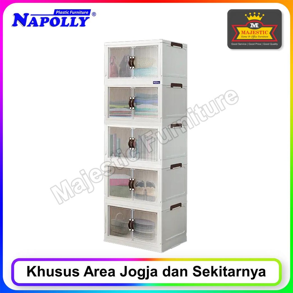 Lemari Plastik Napolly POLIBOX 546 (Jogja)