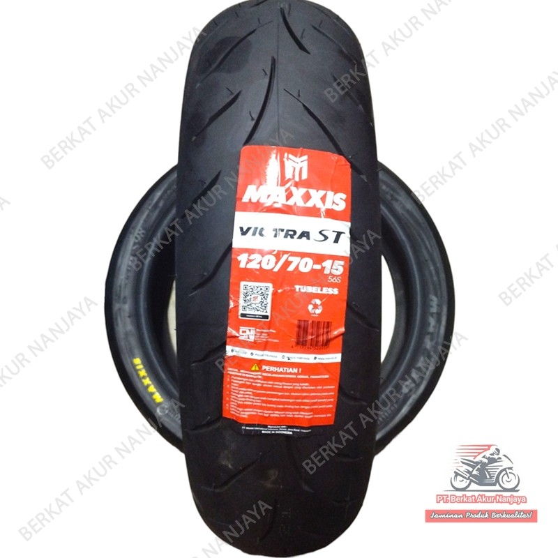 Maxxis Victra 120/70-15 tubeless  untuk motor XMAX