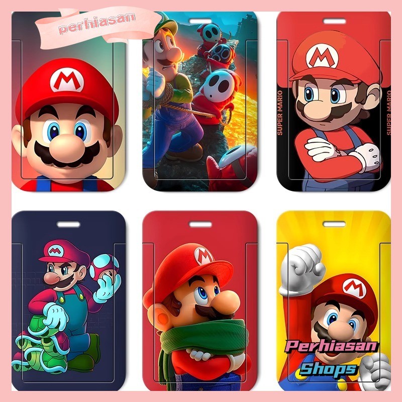 

【Diskon Lebaran】ID CARD HOLDER MOTIF KAWAII TEMPAT KARTU PHOTOCARD PHOTO CARD Dilengkapi Dengan Tali Tangan Berkualitas Tinggi Mendukung Diskon Untuk Pembelian Grosir,Mario Yang Menarik