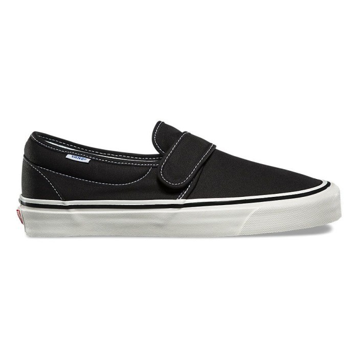 VANS SLIP ON 47 DX ANAHEIM FACTORY BLACK WHITE ORIGINAL