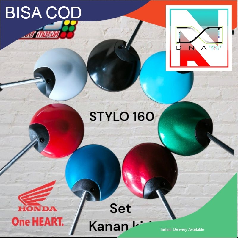 spion Honda Stylo 160 kaca spion Stylo 160 set kanan kir mirror comp Honda stylo 160