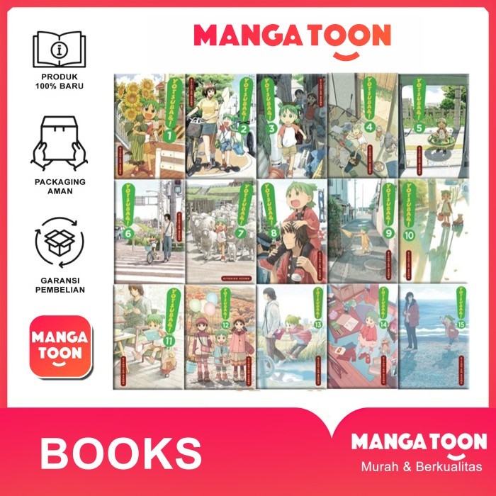 Komik Yotsuba& (Vol.1-15) by Kiyohiko Azuma (English) - MangaToon