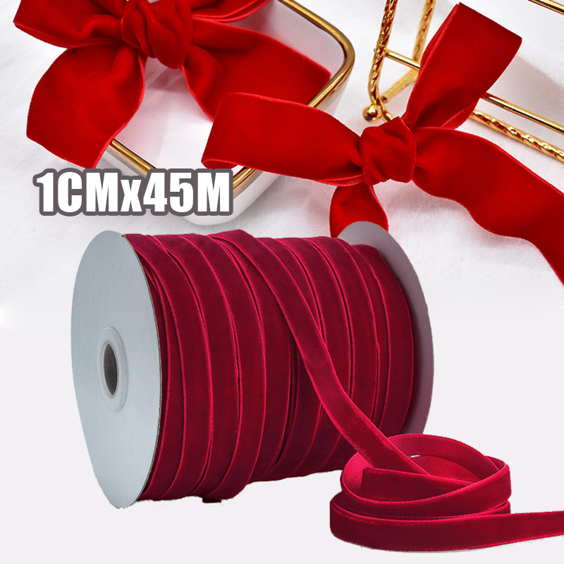 

45Meter Pita Velvet / Pita Bludru / pita suede Lebar 1 cm