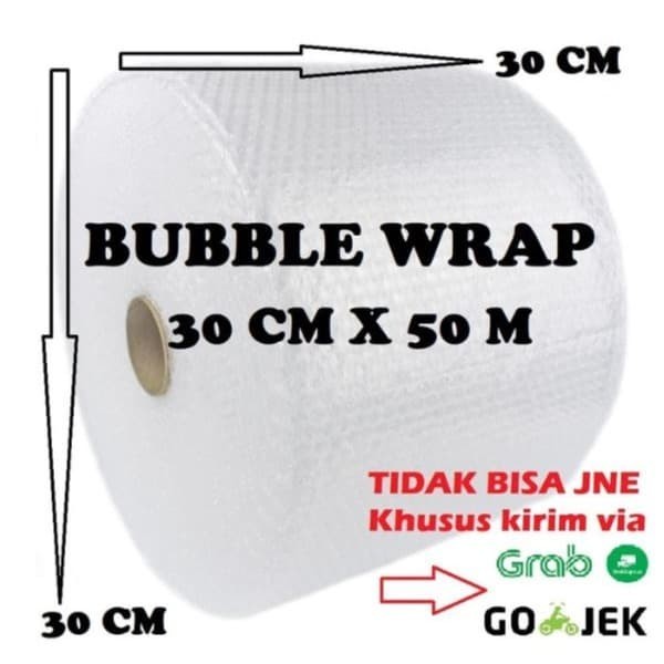 

GOJEK GRAB ONLY / BUBBLE WRAP 30 Cm x 50 m