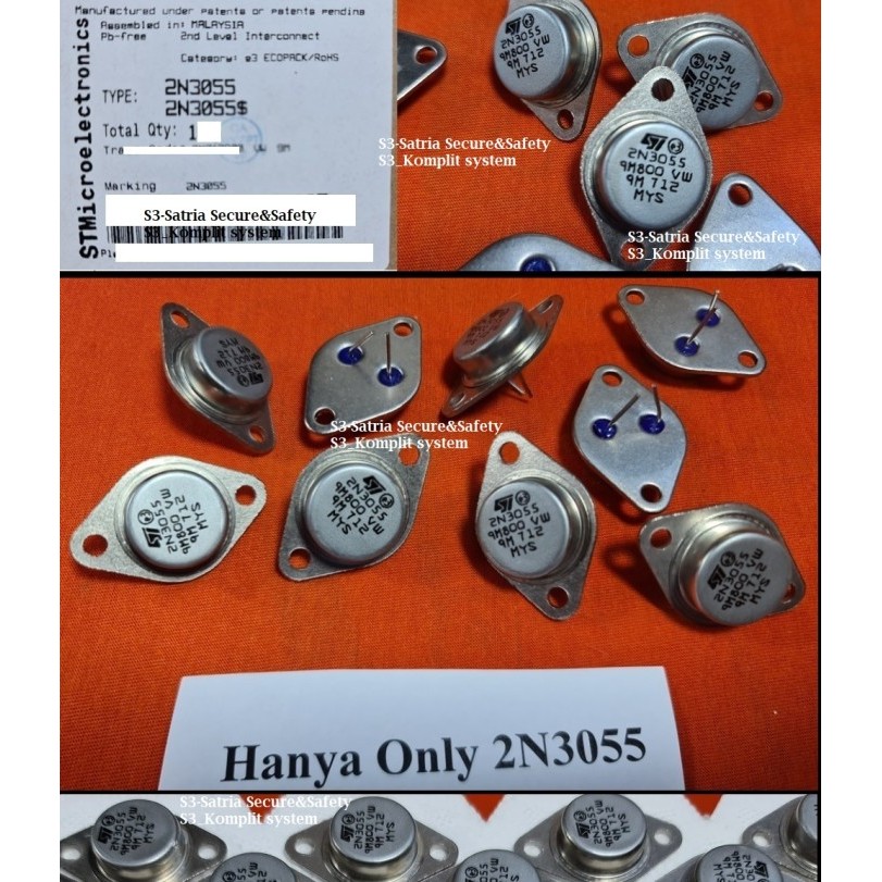 Hanya Only 2N3055 Jengkol Transistor 2N 3055