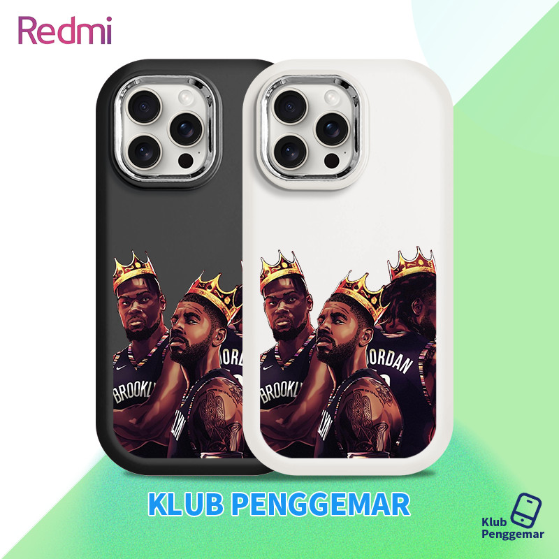 CUSTOM CASE NBA Brooklyn Nets fans seri Kompatibel untuk Realme C63 65 67 53 55 35 33 31 30 21Y 20 1