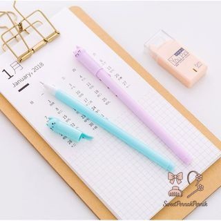 

Pena Karakter Meow Kucing Lucu Pulpen Karakter Gel Imut Pulpen Gel Pena