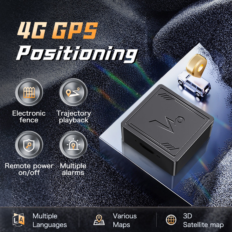 4G Small GPS Intelligent Locator For The Elderly And Children Can Be Hung Rope Long Endurance Accura