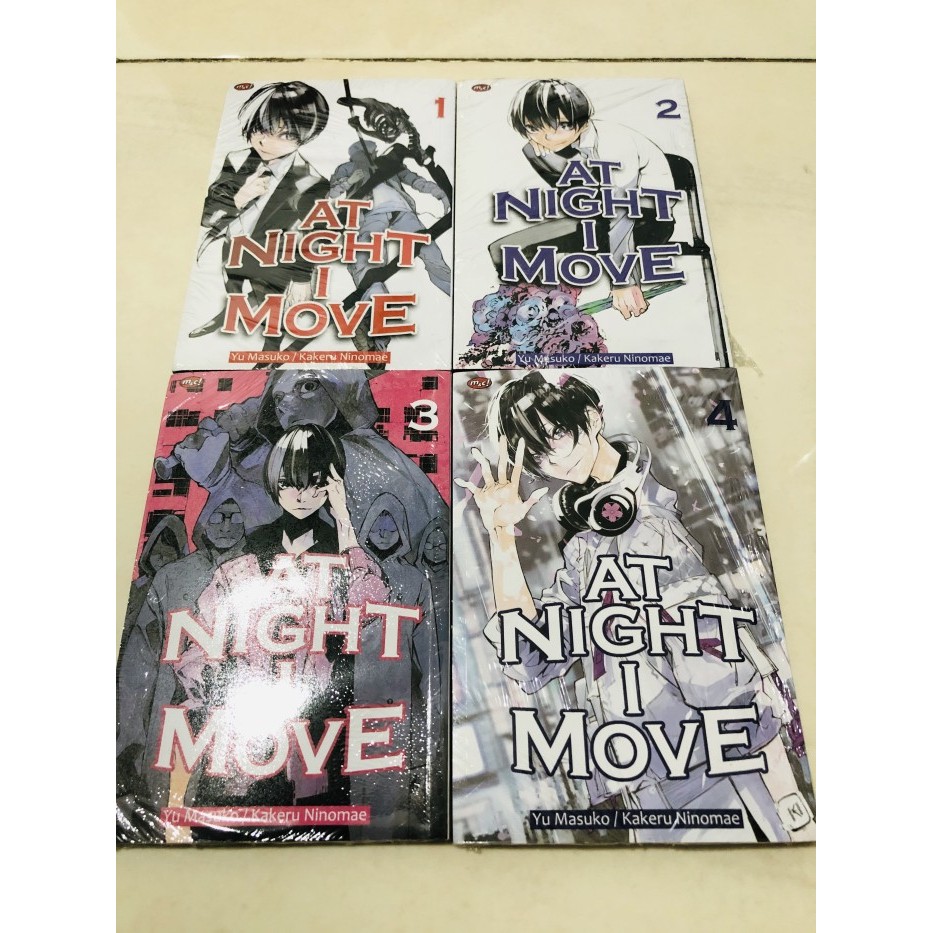 at night i move satuan Anime Komik Manga