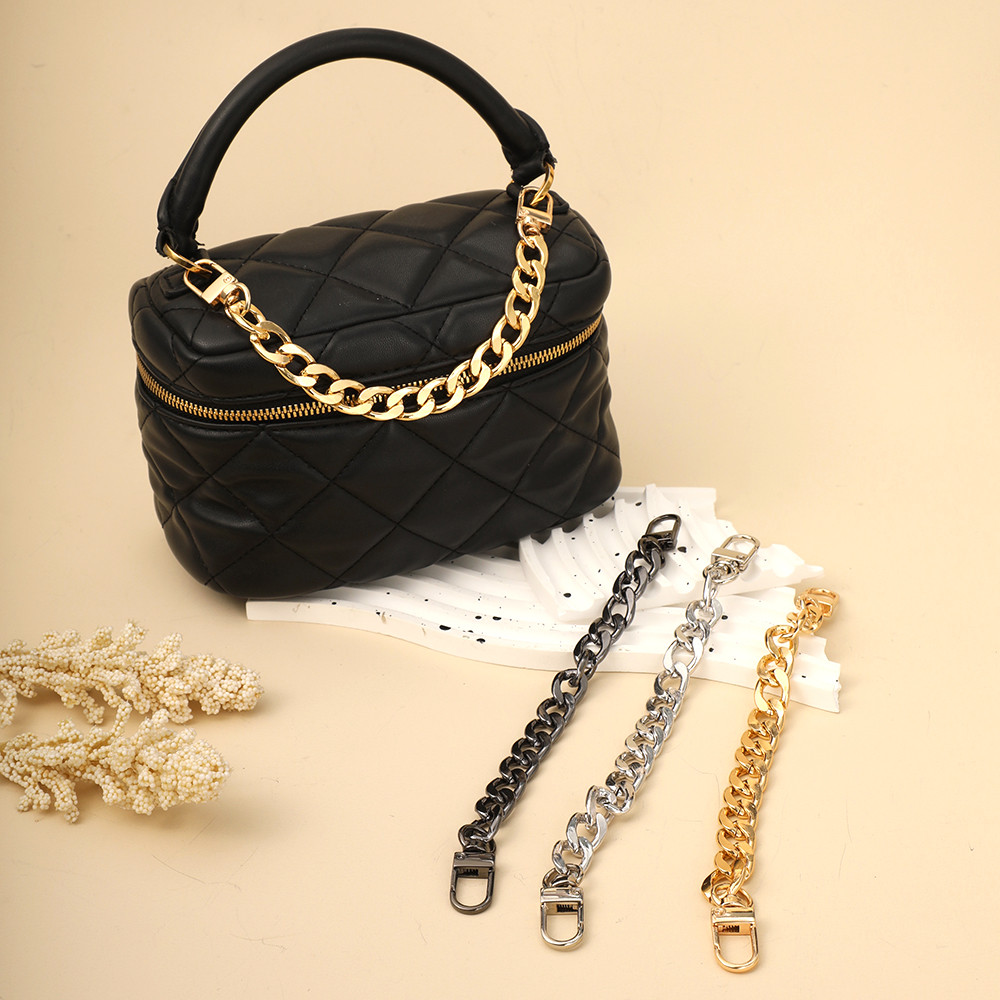 20cm Bag Chain Accessory Gold Shoulder Bag Extension Chain Metal Bag Chain Strap Crossbody Bag Parts
