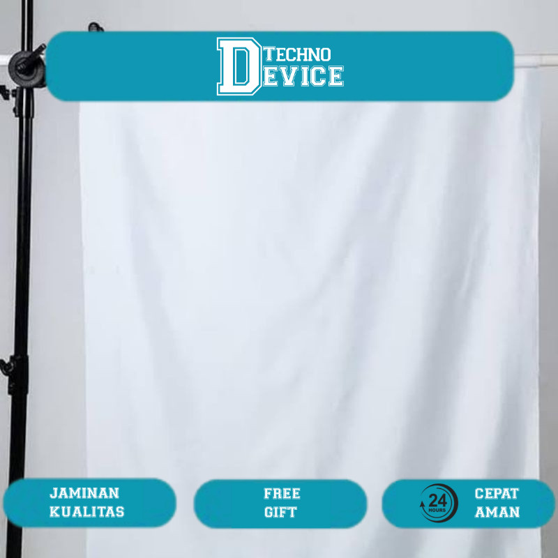Background Foto Backdrop Foto | Kain Putih Background Perlengkapan Studio Foto