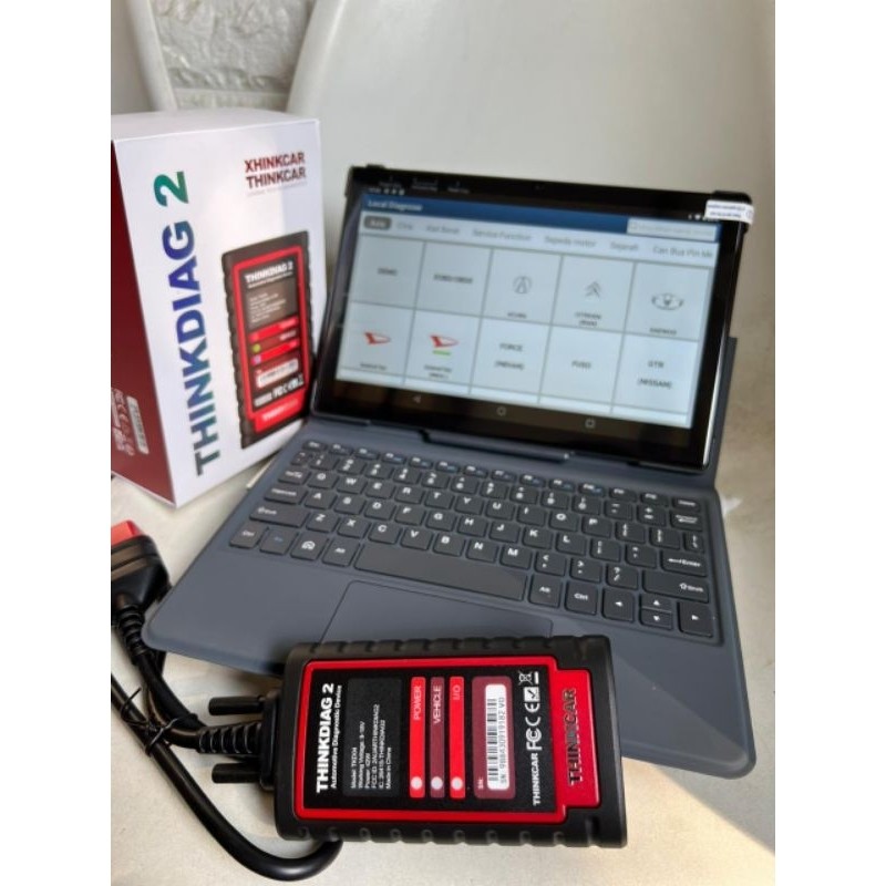 SCANNER MOBIL UMUM ALAT BERAT DAN HD FULL SOFTWARE DIAGZONE 12V 24V OBD2 MOBIL