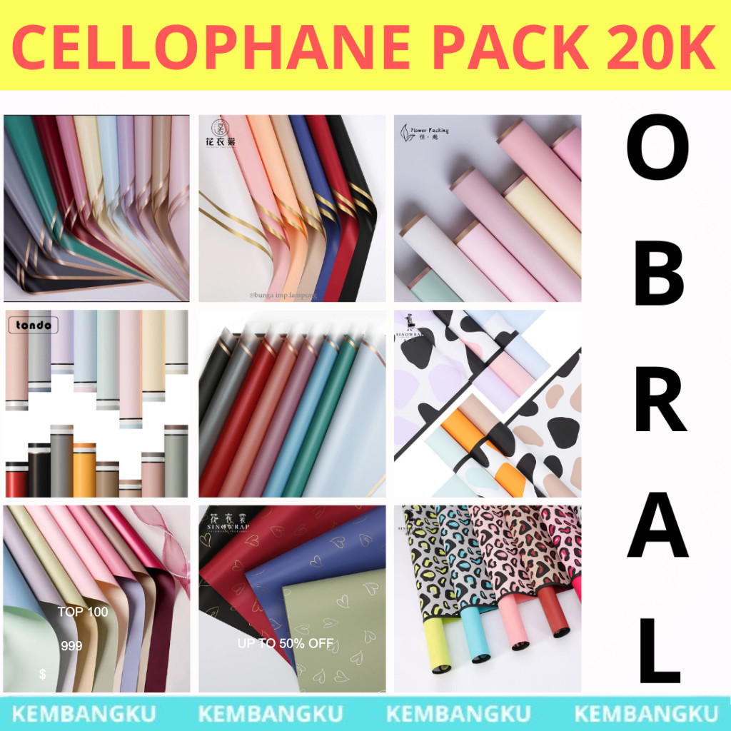 

PROMO KERTAS BUKET CELLOPHANE MURAH 20 RIBU ISI 20 LEMBAR KUALITAS BAGUS