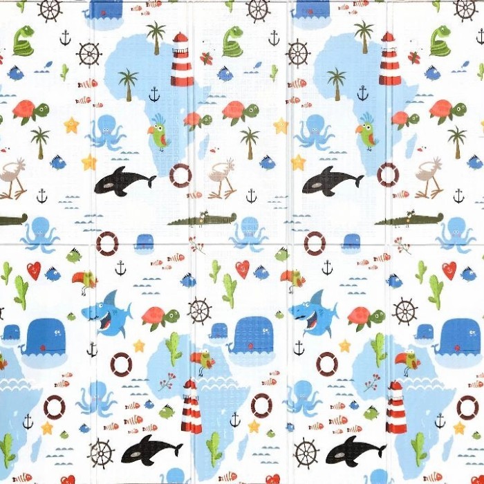 ✨LARIS✨ -PLAYMATE BABY XCLUSIVE/ Karpet/Matras lipat premium 1cm XPE