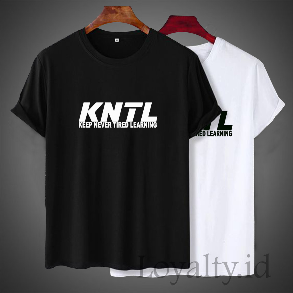 Kaos atasan pria kaos distro keren KNTL keep atasan pria termurah kaos baju polos terbaru kekinian