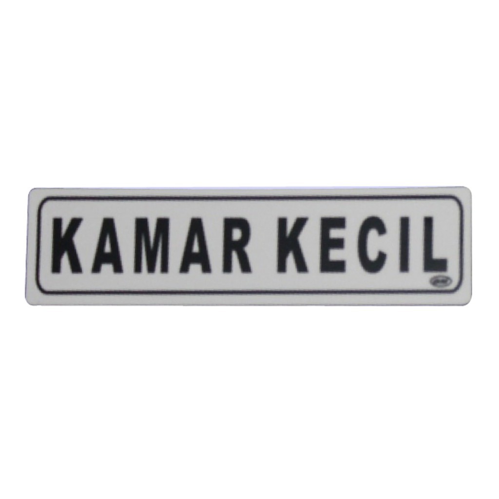 

GM LABEL KAMAR KECIL KECIL LK 112