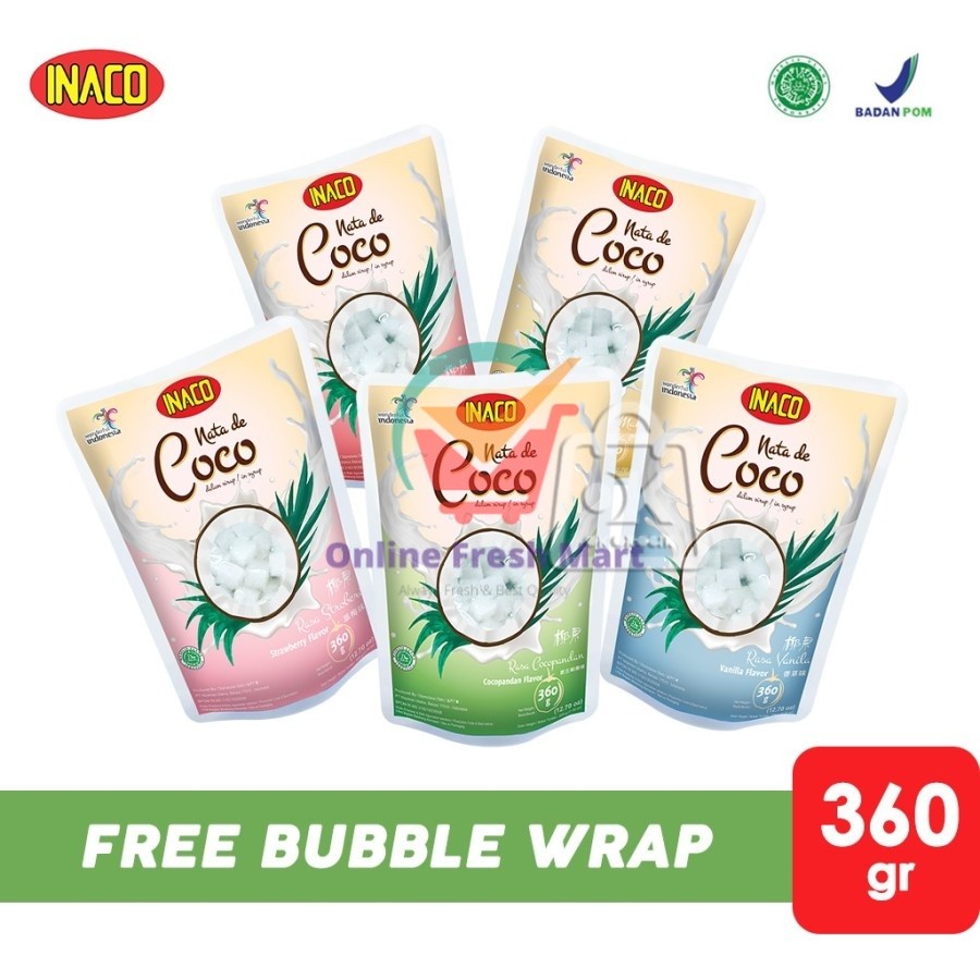 

Inaco Nata De Coco (360gr) - Online Frseh Mart Denpasar