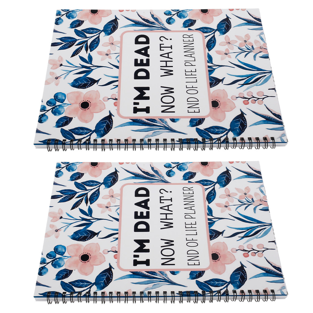 

End of Life Planner I'M Dead Now What Book Planner Funny End of Life Planner Organizer Notebook Practical End of Life Planning
