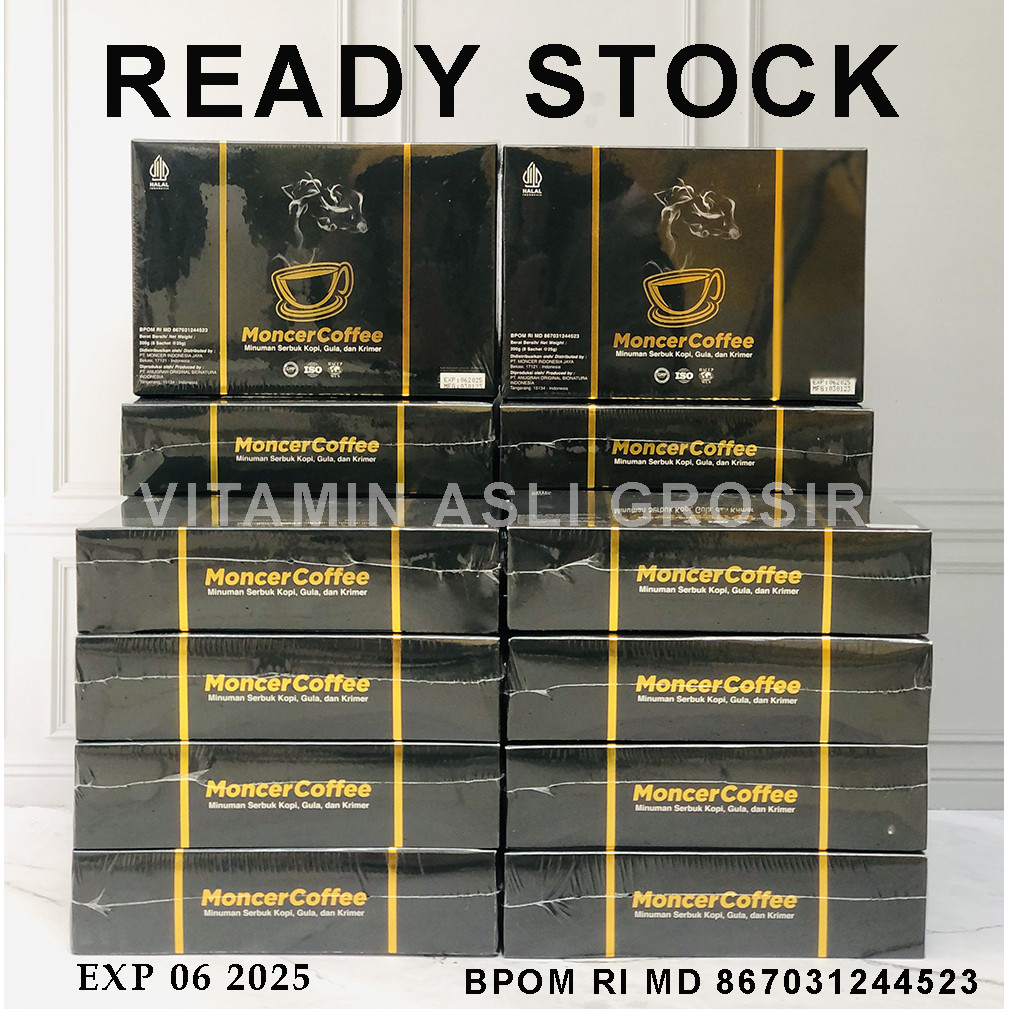 

100% Original monceer coffee suplemen pria untuk wanita