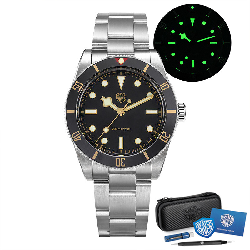 Watchdives WD7922 Quartz Watch Men VH31 Movement Sapphire Crystal 200m Waterproof Wristwatch Luminou
