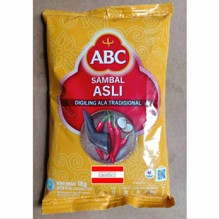 

✨TERLARIS -Sambal Asli ABC Pillow 1 Kg