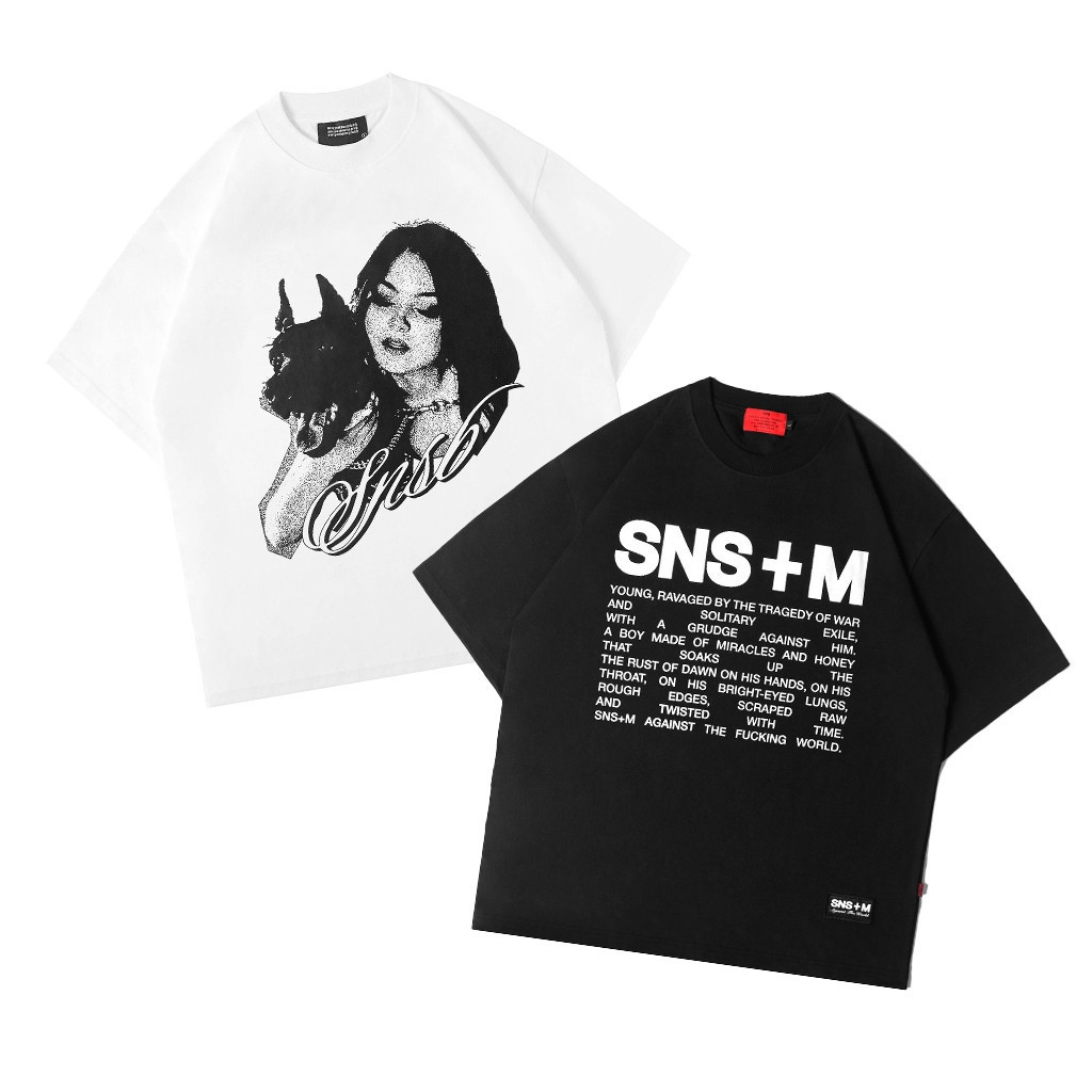 【Ori】 DAWG .WHITE SNS+M RESPONSE.BLACK I TSHIRT I SORRYNOTSORRY.BI+CH I SNSB