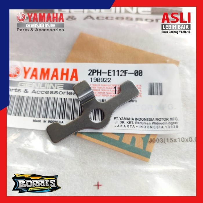 PLATE PLAT GEAR RANTE KETENG MIO M3 125 ORIGINAL YAMAHA 2PH-E112F-00 berkualitas